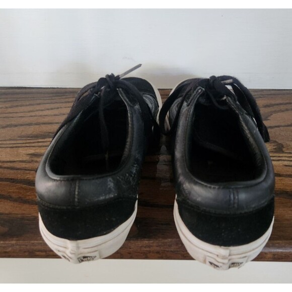 Pre-Owned Vans Era Shoes Leather Suede Check Low Top Sneakers-Size 5.5 - Picture 10 of 14